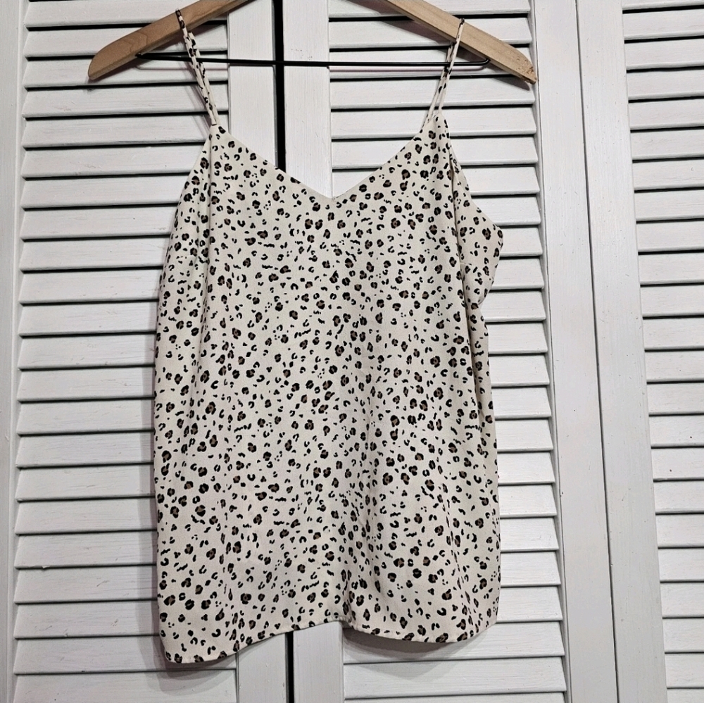 Nine‎ West • Animal Print Cami Blouse